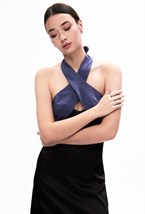 Платье Bipolaire с халтером - фото 129847