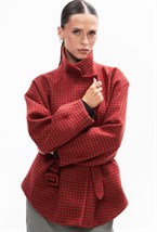 Жакет утепленный Automne à Paris (rouge) - фото 129870