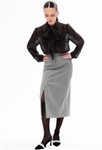 Блуза из шелка Indélébile (noir) - фото 129881