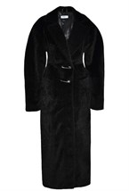 Пальто силуэтное - фото 129903