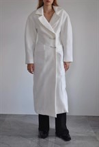 Пальто силуэтное - фото 129912