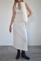 Платье из вязаного трикотажа - фото 129939