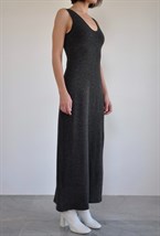 Платье из вязаного трикотажа - фото 129956