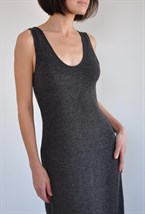 Платье из вязаного трикотажа - фото 129959