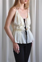 Топ со сборкой - фото 130004