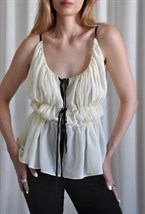 Топ со сборкой - фото 130005