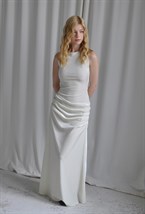 Платье со сборками - фото 130010