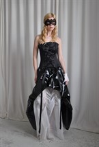 Корсет с акцентной шнуровкой - фото 130042