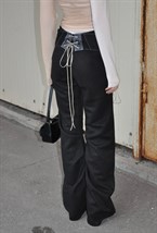 Брюки со сборками - фото 130148