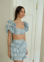  юбка с тремя ярусами  - фото 13014