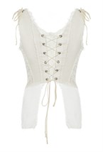 Топ-корсет с чашечками - фото 130200