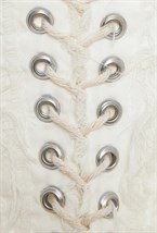 Топ-корсет с оборкой - фото 130215