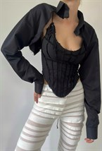 Рубашка-болеро - фото 130221