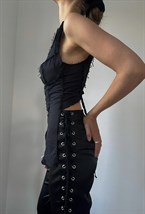 Топ-корсет с чашечками - фото 130233