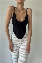 Топ-корсет в викторианском стиле - фото 130236