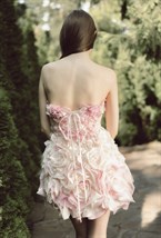 Корсетное платье с розами - фото 130259