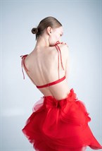 Юбка красная - фото 130302