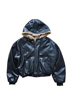 Бомбер FUR/LEATHER DOUBLESIDE - фото 130649