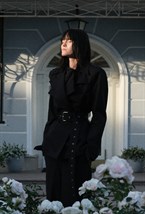 Тренч с двойным лацканом укороченный - фото 132071