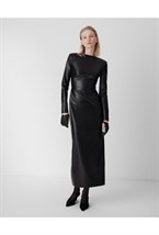 Платье из кожи - фото 132828