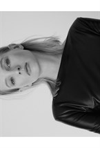 Платье из кожи - фото 132830