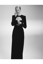 Платье из бархата - фото 132832