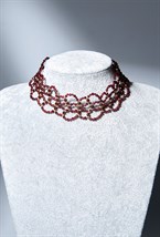 Чокер из граната - фото 132971