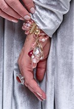 Браслет кварц, жемчуг - фото 132993