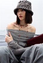 Аркан лабрадорит, сердолик - фото 133004