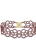 Чокер из граната - фото 133116