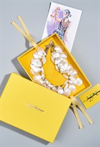 Бусы перламутр, лабрадорит - фото 133127