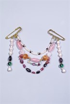 Ожеброшь жемчуг, розовый кварц - фото 133178