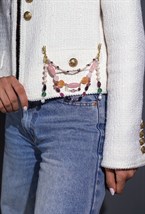 Ожеброшь жемчуг, розовый кварц - фото 133179