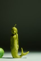 Свеча из пчелиного воска “А́мушка”, малая - фото 133201