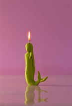 Свеча из пчелиного воска “А́мушка”, большая - фото 133217