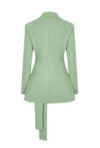 Жакет с поясом - фото 133771