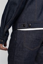 Джинсовая куртка из итальянского денима - фото 133874