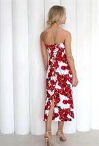 MIA корсетное платье c цветочным принтом - фото 133906