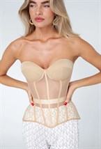 LIME Корсетный топ - фото 133976