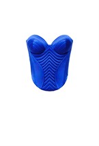 VENERA атласный корсетный топ - фото 133984