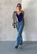 VENERA атласный корсетный топ - фото 133988