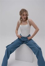 BLOOM корсетная майка - фото 134039