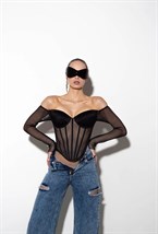 SHARM корсет из сетки - фото 134043