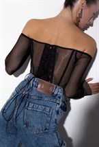SHARM корсет из сетки - фото 134047
