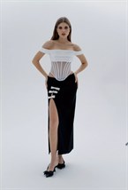 MONICA корсет с сеткой - фото 134108