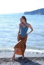 MUGLER корсет из джинсы - фото 134138