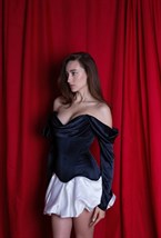 корсет ROZIE ЧЕРНЫЙ - фото 134165