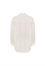 “Ruby's shirt” Классическая рубашка свободного кроя. - фото 134574