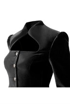 “Smoke velvet” Приталенный жакет из бархата - фото 134593