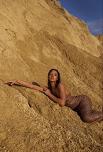 Платье-комбинация с пайетками PEARL - фото 134840